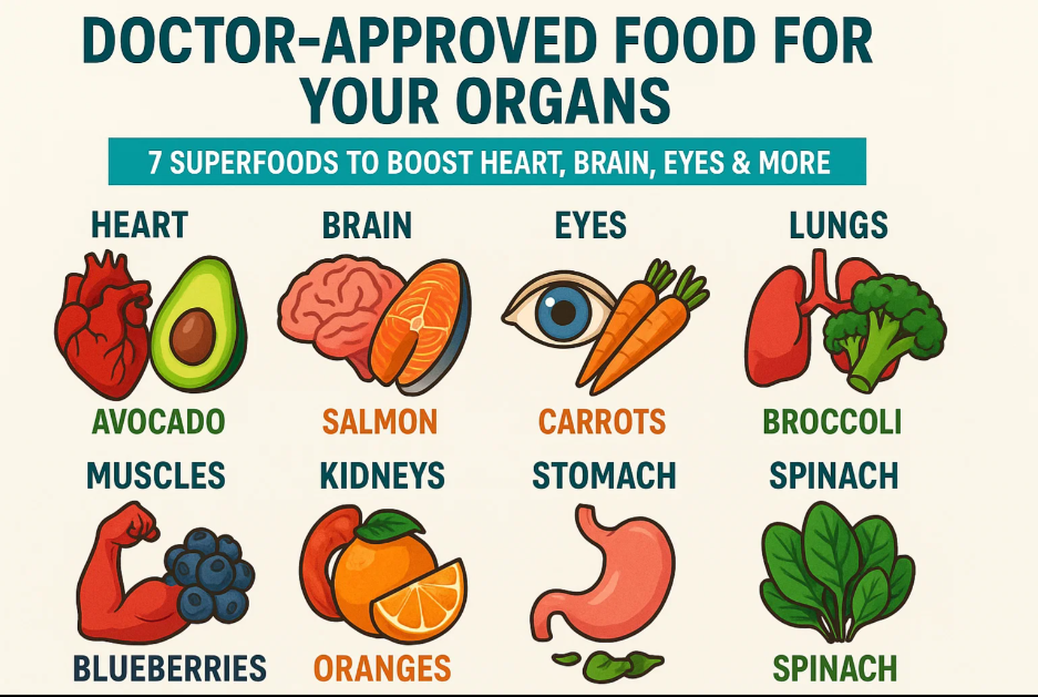 Doctor approved food for your organs