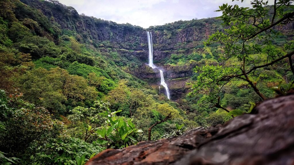 Bhambavli Vajrai Waterfall